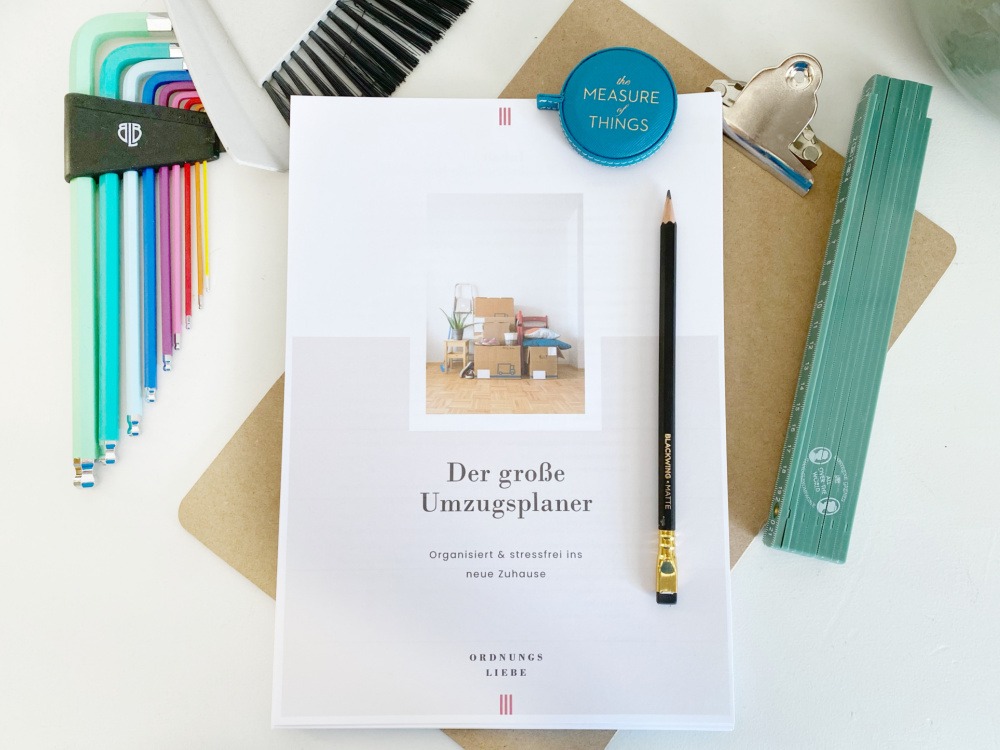 Der große Umzugsplaner: organisiert & stressfrei ins neue Zuhause
